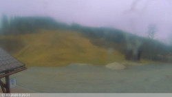 Dolní část sjezdovky