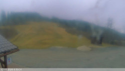 Dolní část sjezdovky