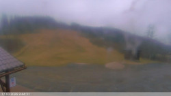 Dolní část sjezdovky