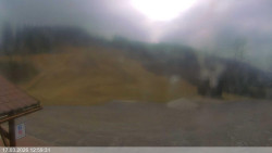 Dolní část sjezdovky