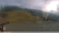 Dolní část sjezdovky