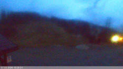 Dolní část sjezdovky