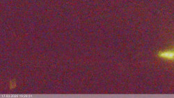 Dolní část sjezdovky