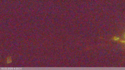 Dolní část sjezdovky