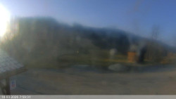 Dolní část sjezdovky