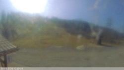 Dolní část sjezdovky