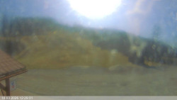 Dolní část sjezdovky