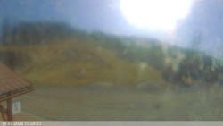 Dolní část sjezdovky