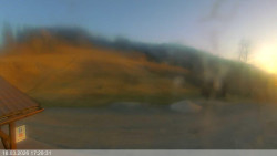 Dolní část sjezdovky