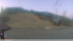 Dolní část sjezdovky