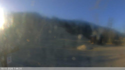 Dolní část sjezdovky