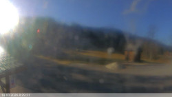 Dolní část sjezdovky