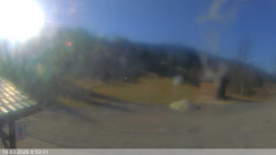 Dolní část sjezdovky