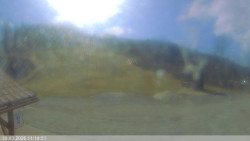 Dolní část sjezdovky