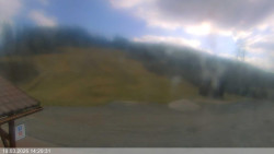 Dolní část sjezdovky