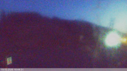 Dolní část sjezdovky