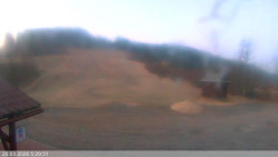 Dolní část sjezdovky