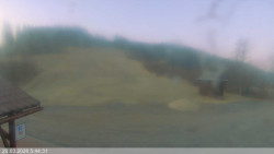 Dolní část sjezdovky