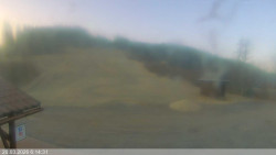 Dolní část sjezdovky