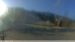 Dolní část sjezdovky