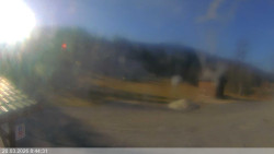 Dolní část sjezdovky