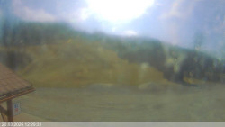 Dolní část sjezdovky