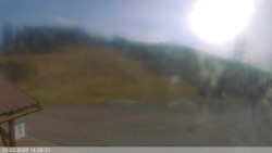 Dolní část sjezdovky