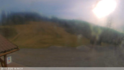 Dolní část sjezdovky