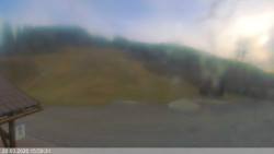 Dolní část sjezdovky