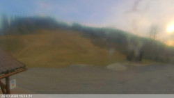 Dolní část sjezdovky