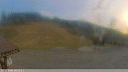 Dolní část sjezdovky