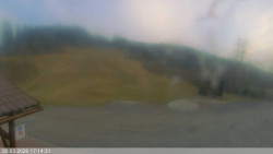 Dolní část sjezdovky