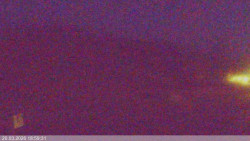 Dolní část sjezdovky