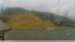 Dolní část sjezdovky