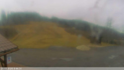 Dolní část sjezdovky