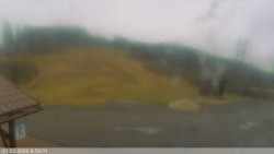 Dolní část sjezdovky