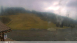 Dolní část sjezdovky