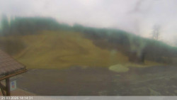 Dolní část sjezdovky