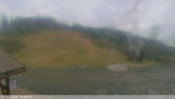 Dolní část sjezdovky