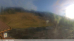 Dolní část sjezdovky