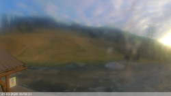 Dolní část sjezdovky