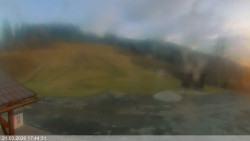 Dolní část sjezdovky