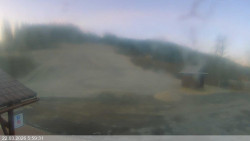 Dolní část sjezdovky