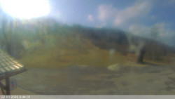 Dolní část sjezdovky