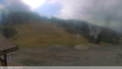 Dolní část sjezdovky