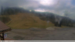 Dolní část sjezdovky