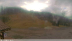 Dolní část sjezdovky