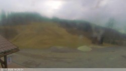 Dolní část sjezdovky