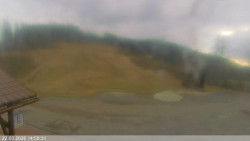 Dolní část sjezdovky