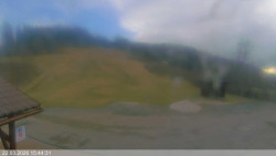 Dolní část sjezdovky